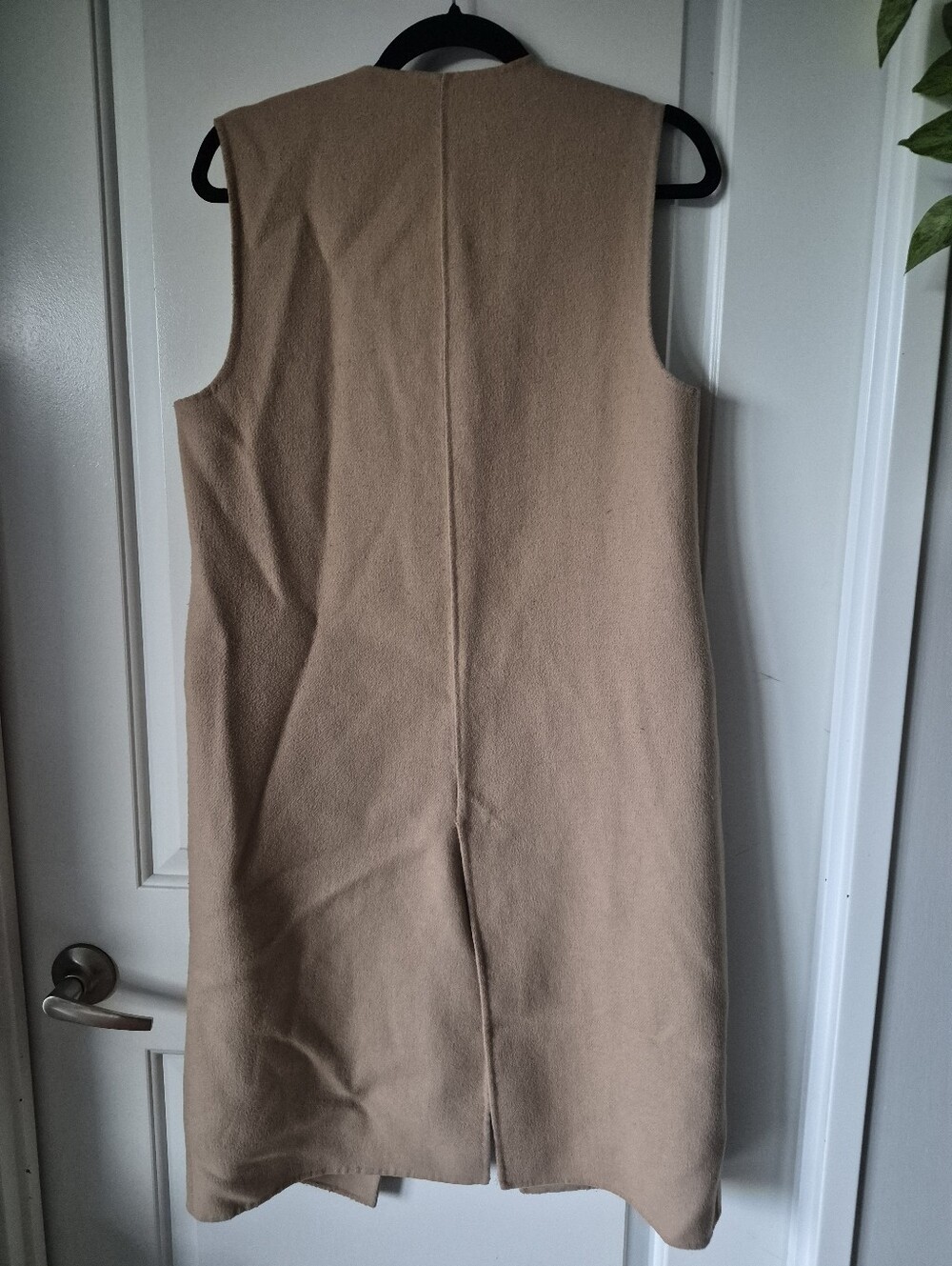 Zara Woman Camel Duster Vest - Hand Made Label - Small - Pre-owned - Picture 7 of 10